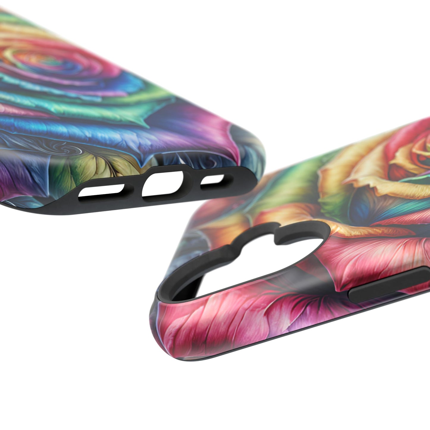Colorful Rose MagSafe® Compatible Tough Case for iPhone