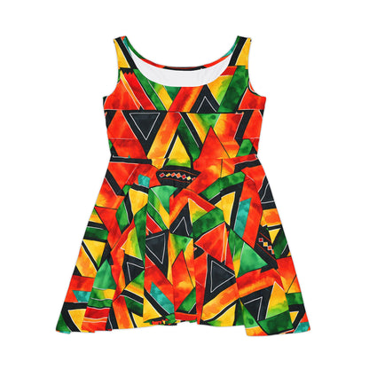 Abundance Vibes Women's Skater Dress