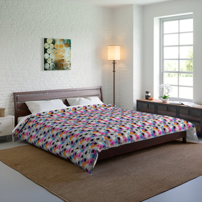 Watercolor Daisy Dream Comforter