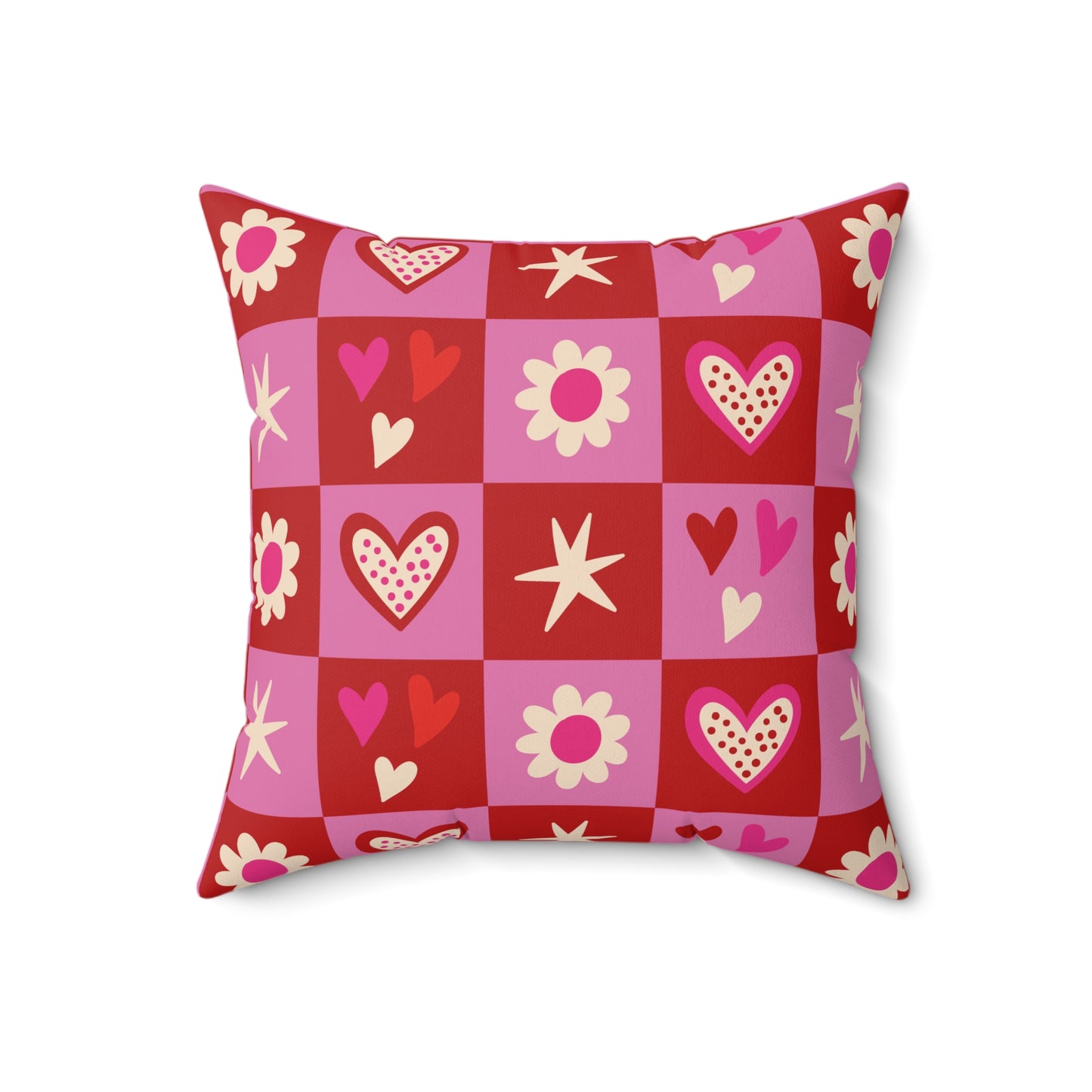 Valentine Toss Throw Pillow