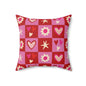 Valentine Toss Throw Pillow