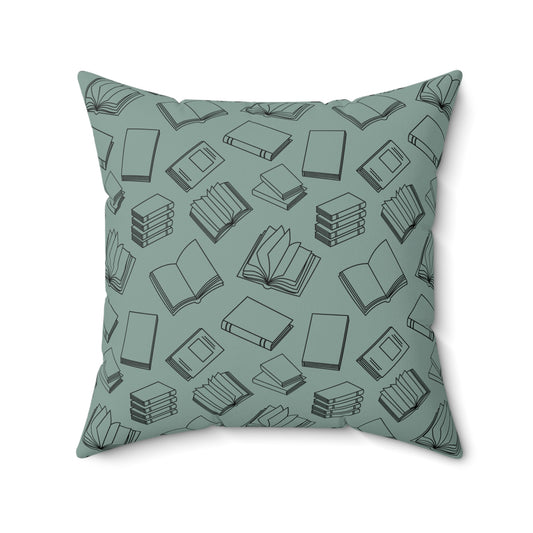 Books Books Books Throw Pillow