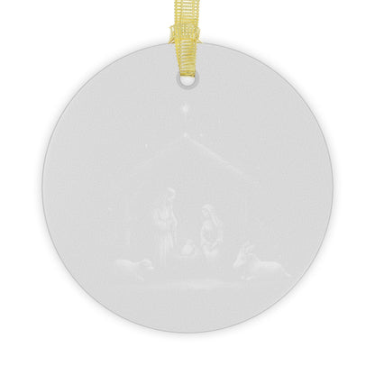 Light in the Darkness Glass Ornament