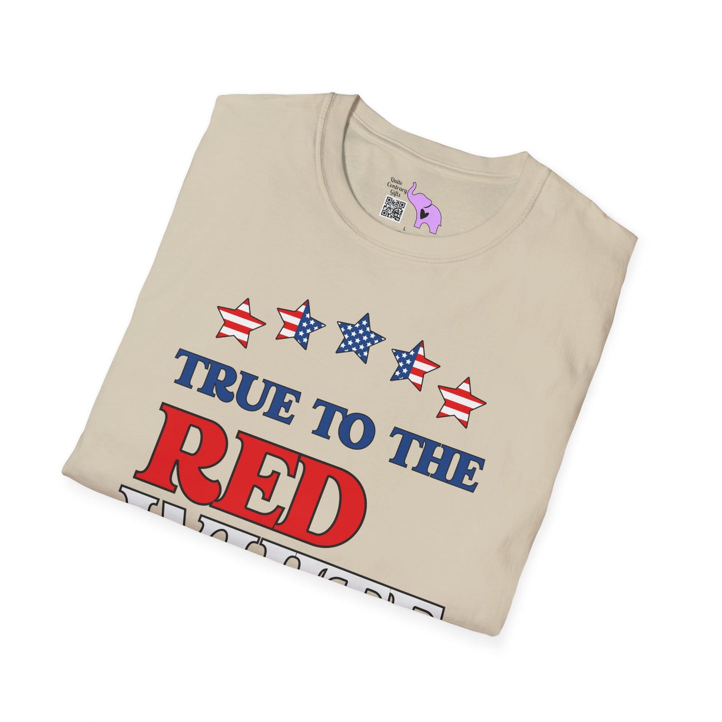True To The Red White & Blue Adult T-shirt