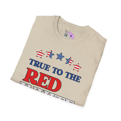 True To The Red White & Blue Adult T-shirt