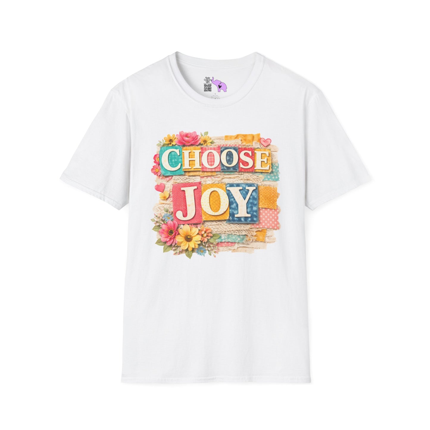 Choose Joy (Lace Collage) Adult T-shirt