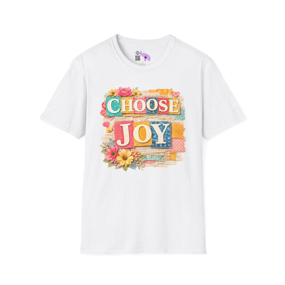 Choose Joy (Lace Collage) Adult T-shirt