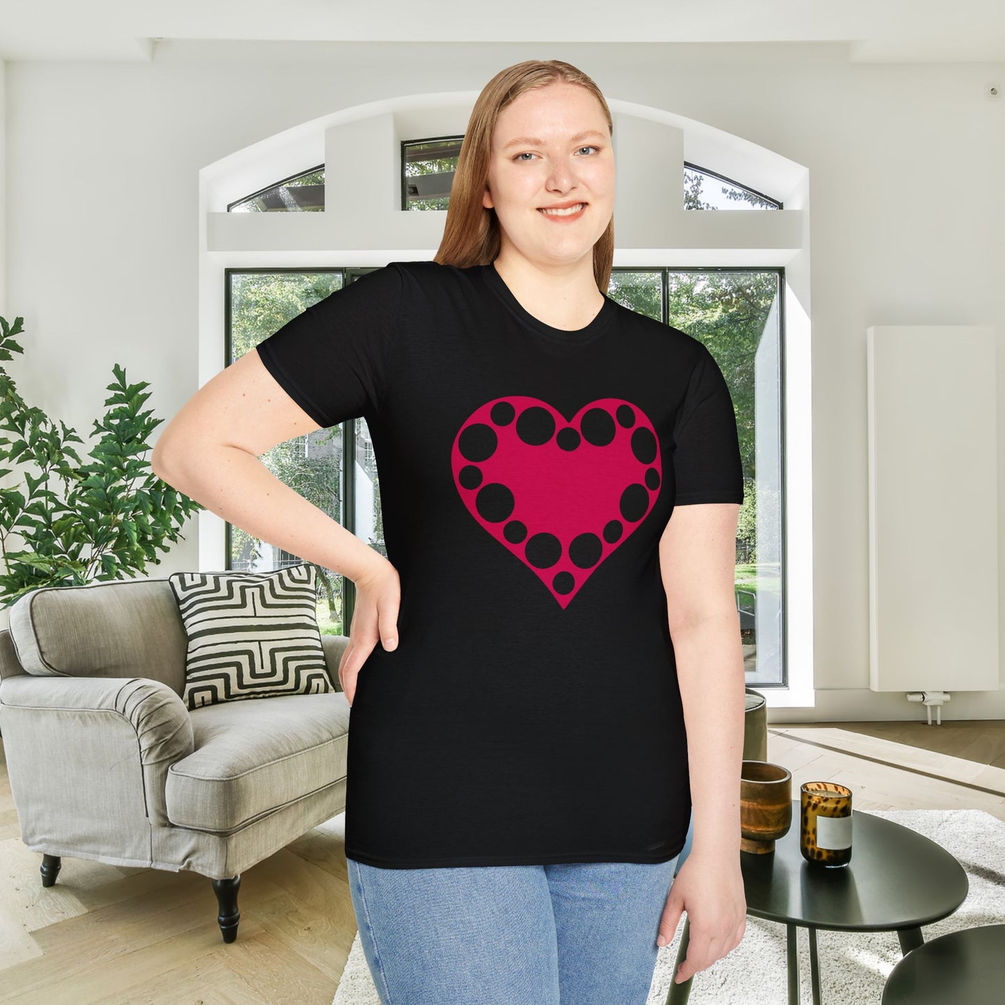 Heart 9 Adult Unisex Tshirt