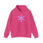 Large Snowflake 2 Adult Heavy Blend™ Hooded Sweatshirt