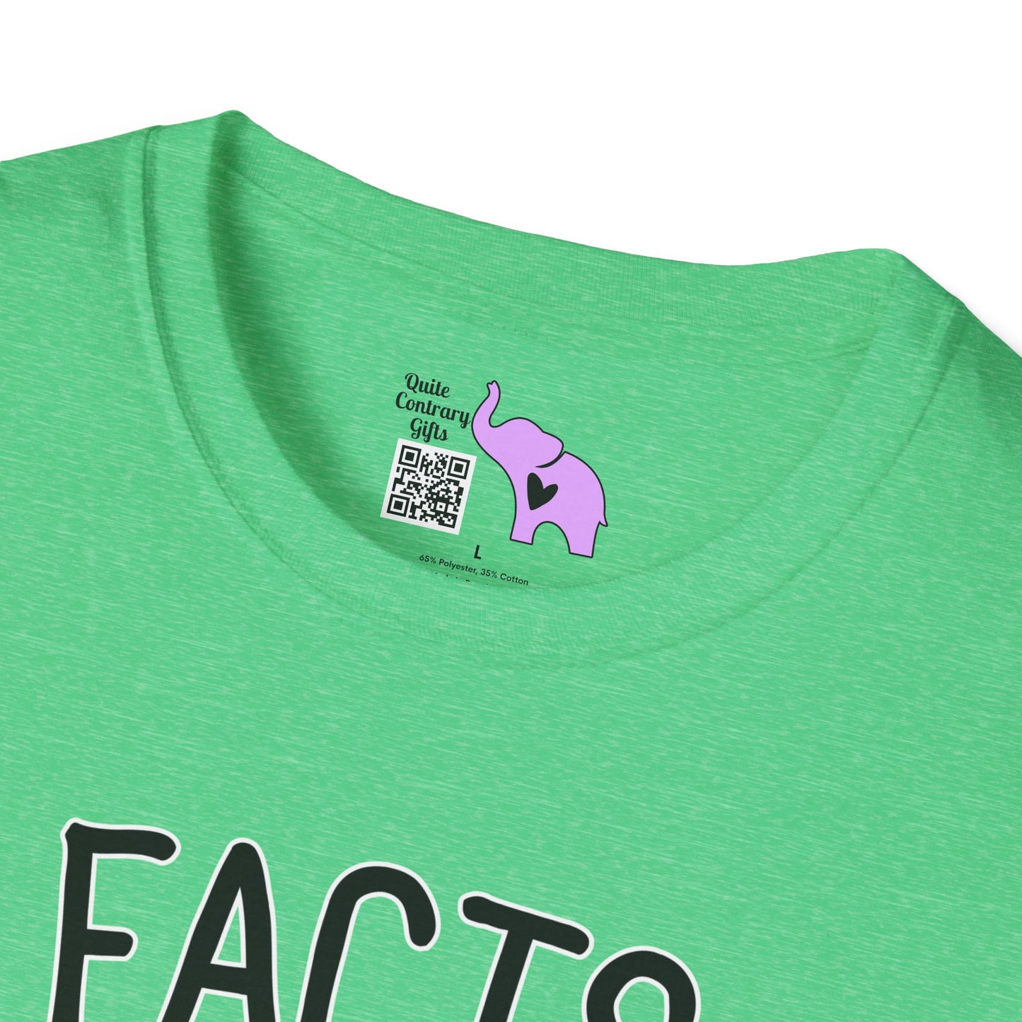 Facts Don't Care About Your Feelings Adult T-shirt
