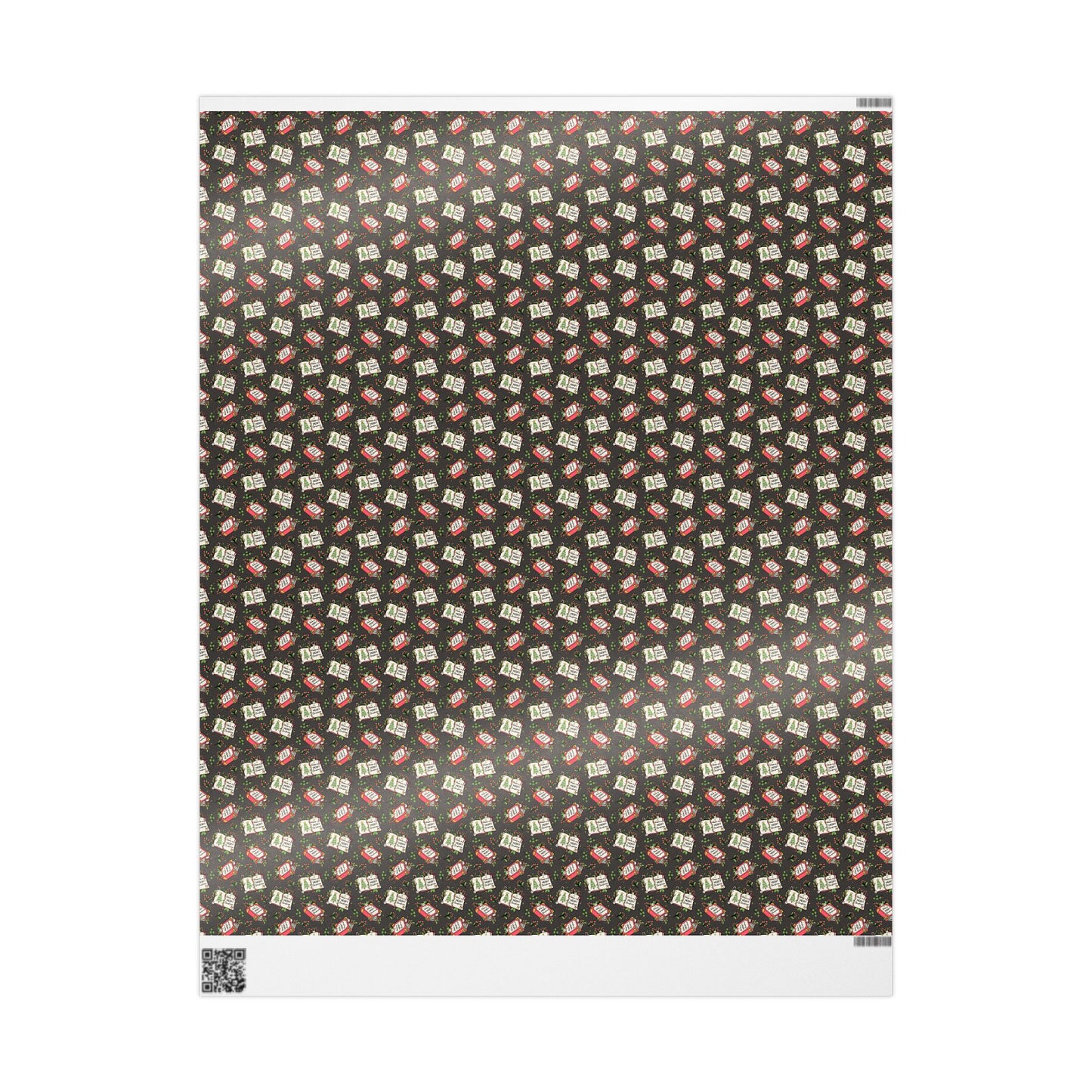 Book Lover's Merry Christmas Wrapping Paper