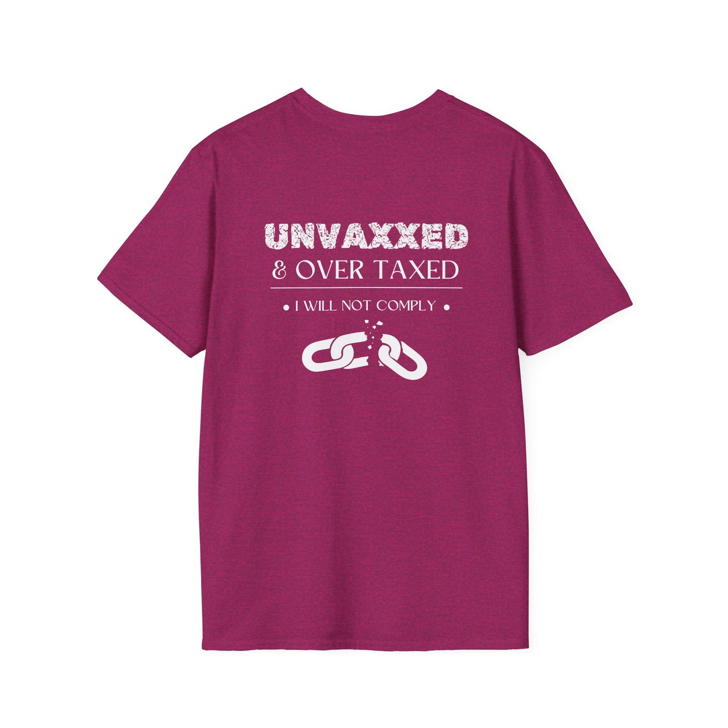 Unvaxxed & Over Taxed Adult T-shirt