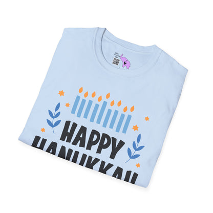 Happy Hanukkah 5 Adult T-shirt