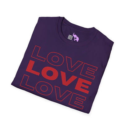 Love x4 Adult T-shirt