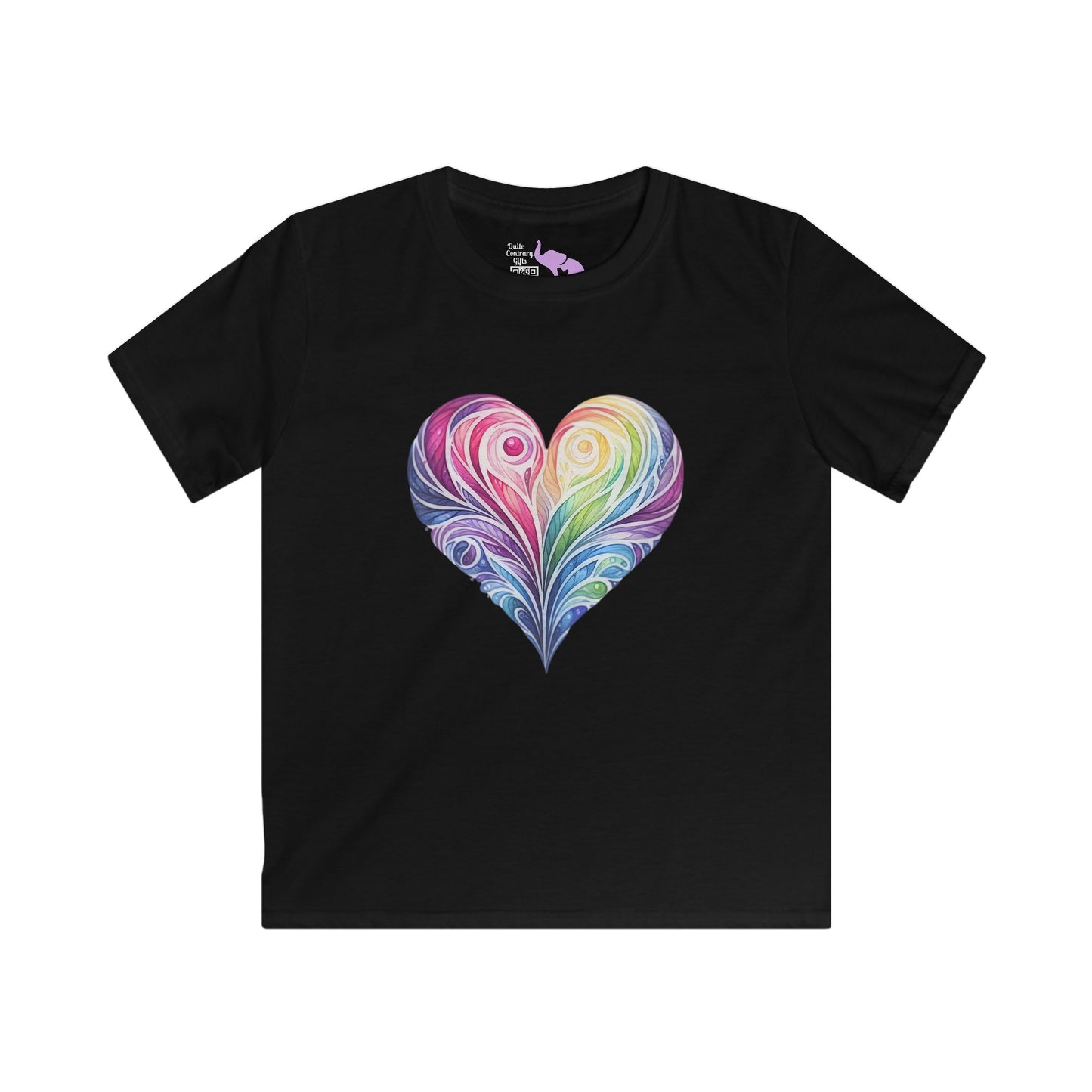 Colorwave Heart Youth Softstyle Tee