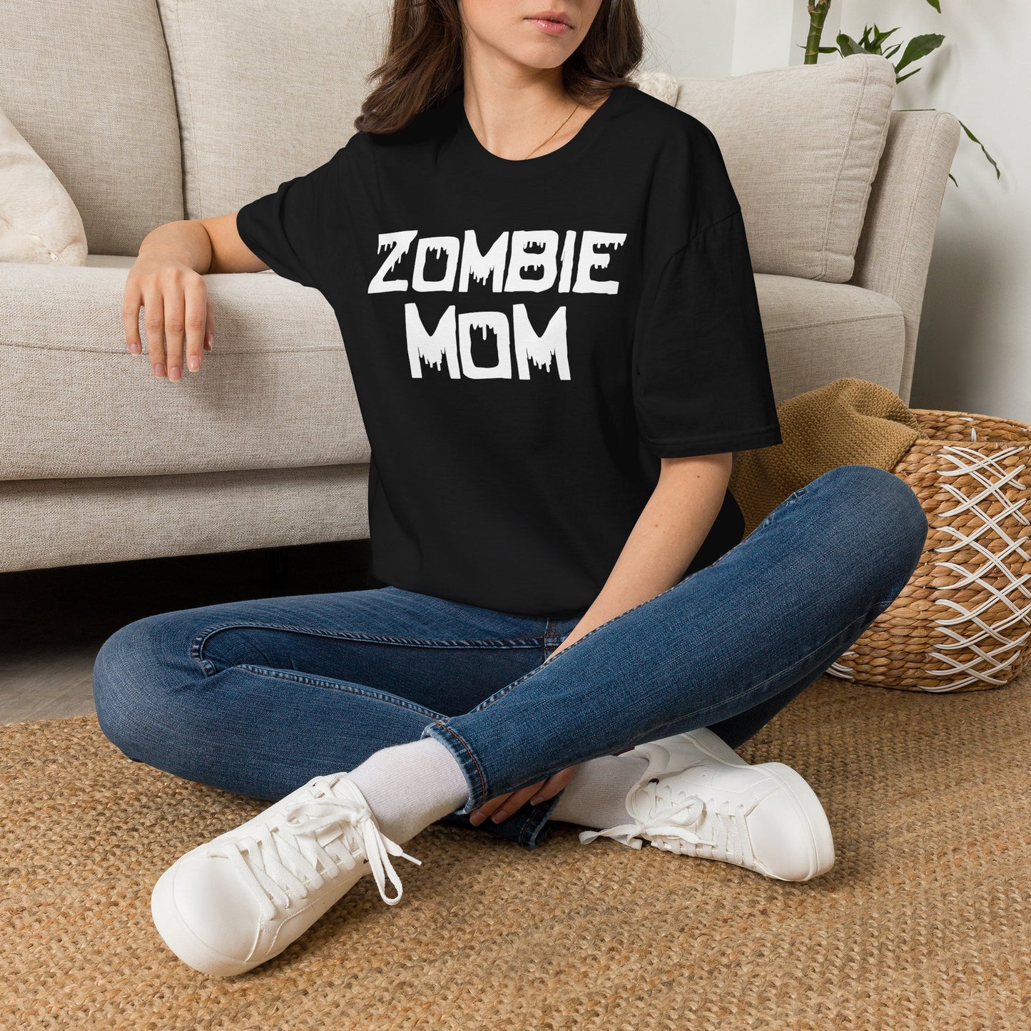 ""Zombie Mom Adult T-shirt