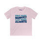 First Name: Hungry Last Name: Always Youth Softstyle Tee