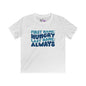 First Name: Hungry Last Name: Always Youth Softstyle Tee