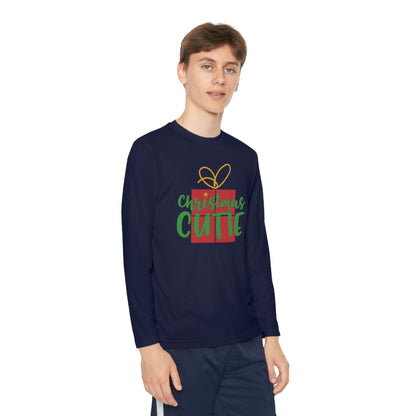 Christmas Cutie Youth Long Sleeve Tee