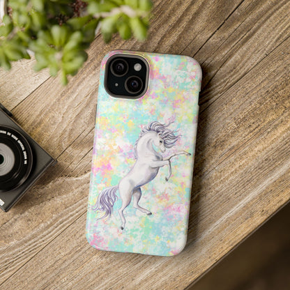 Pastel Pegasus MagSafe® Compatible Tough Case for iPhone