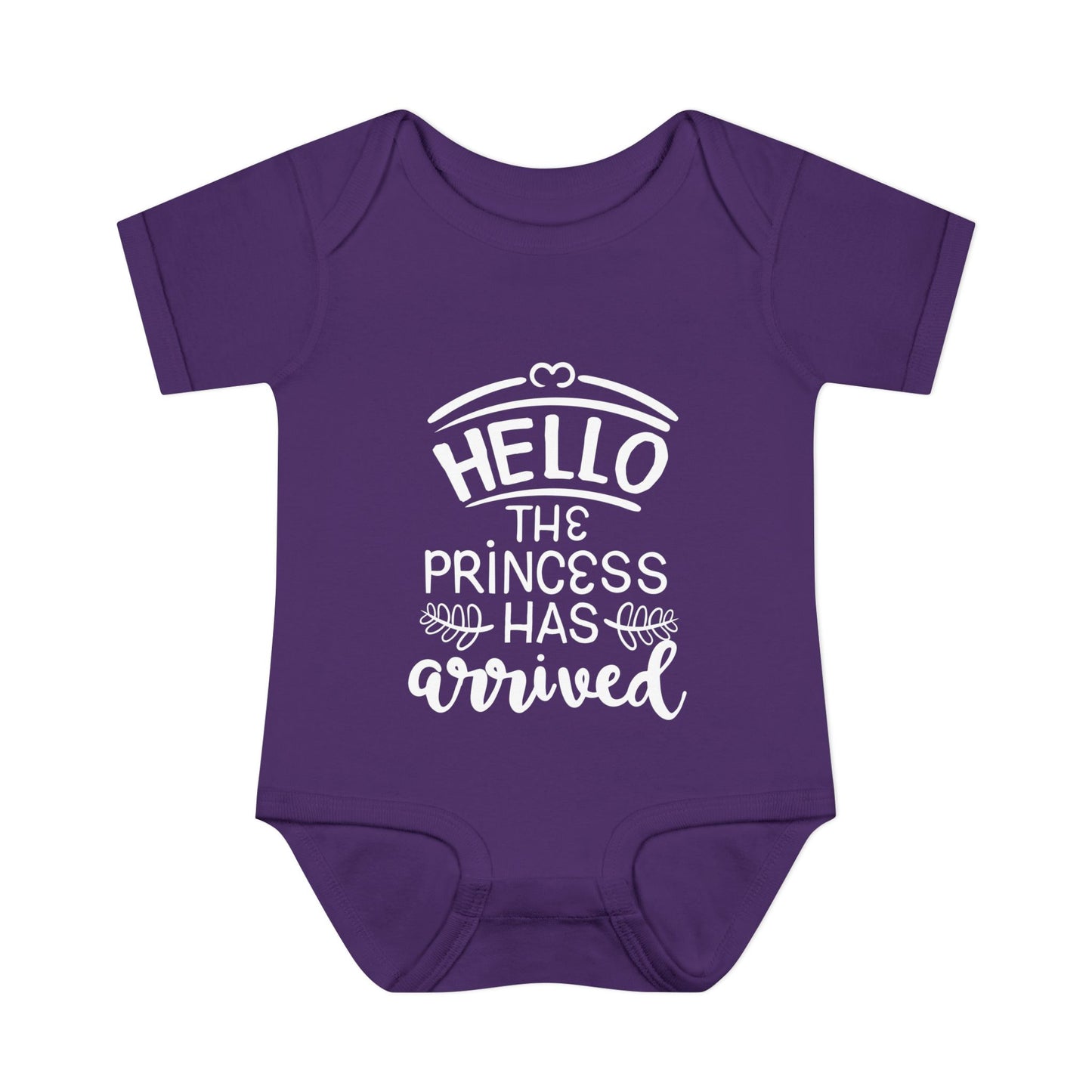 The Princess Has Arrived Infant Baby Rib Bodysuit