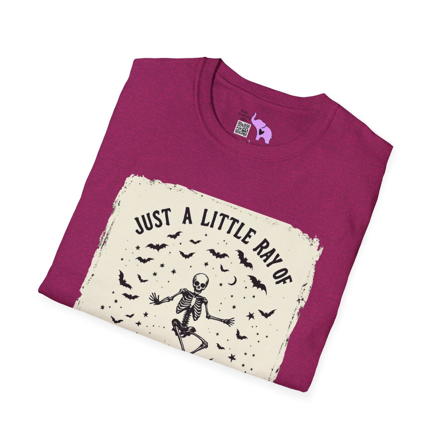 Just A Little Ray of Pitch Black Adult T-shirt