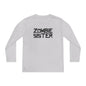 ""Zombie Sister Youth Long Sleeve Tee