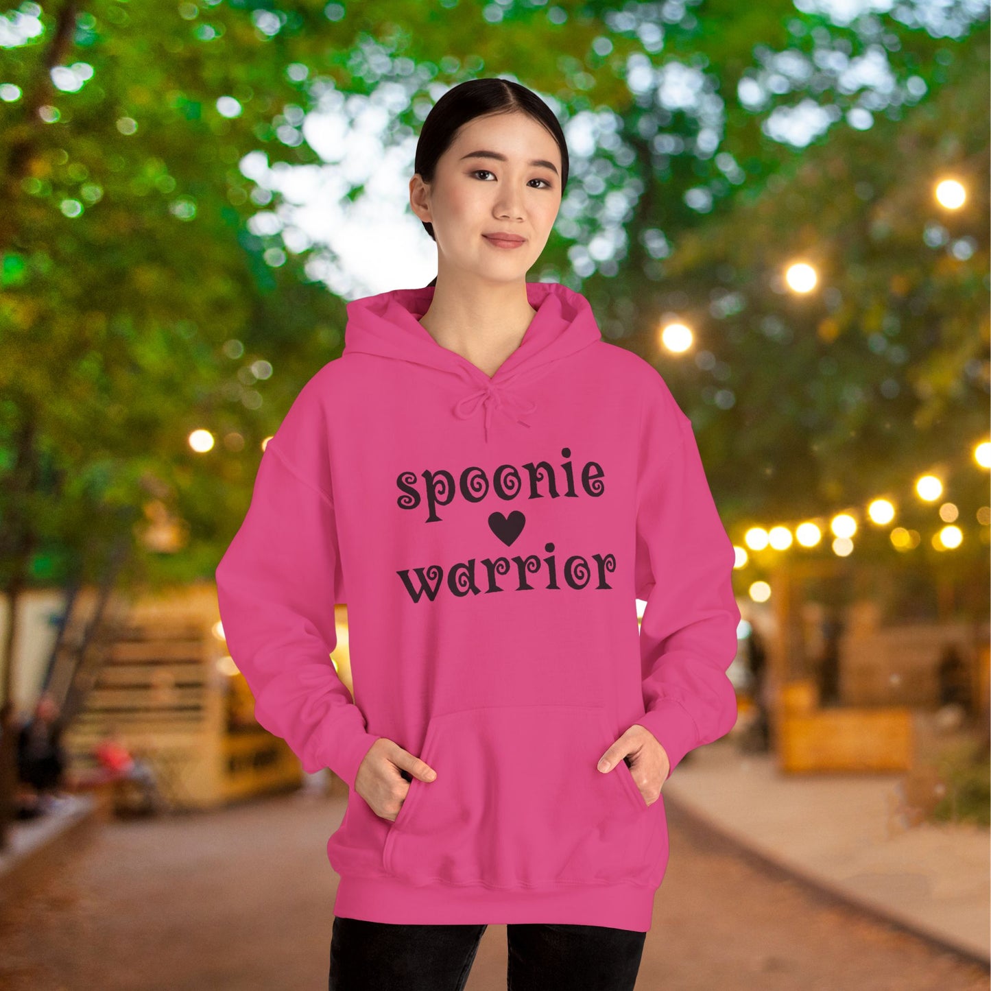 Spoonie Warrior Definition Heavy Blend™ Hooded Sweatshirt