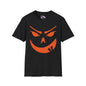 Goofy Grin Jack-O-Lantern Adult Unisex Tshirt