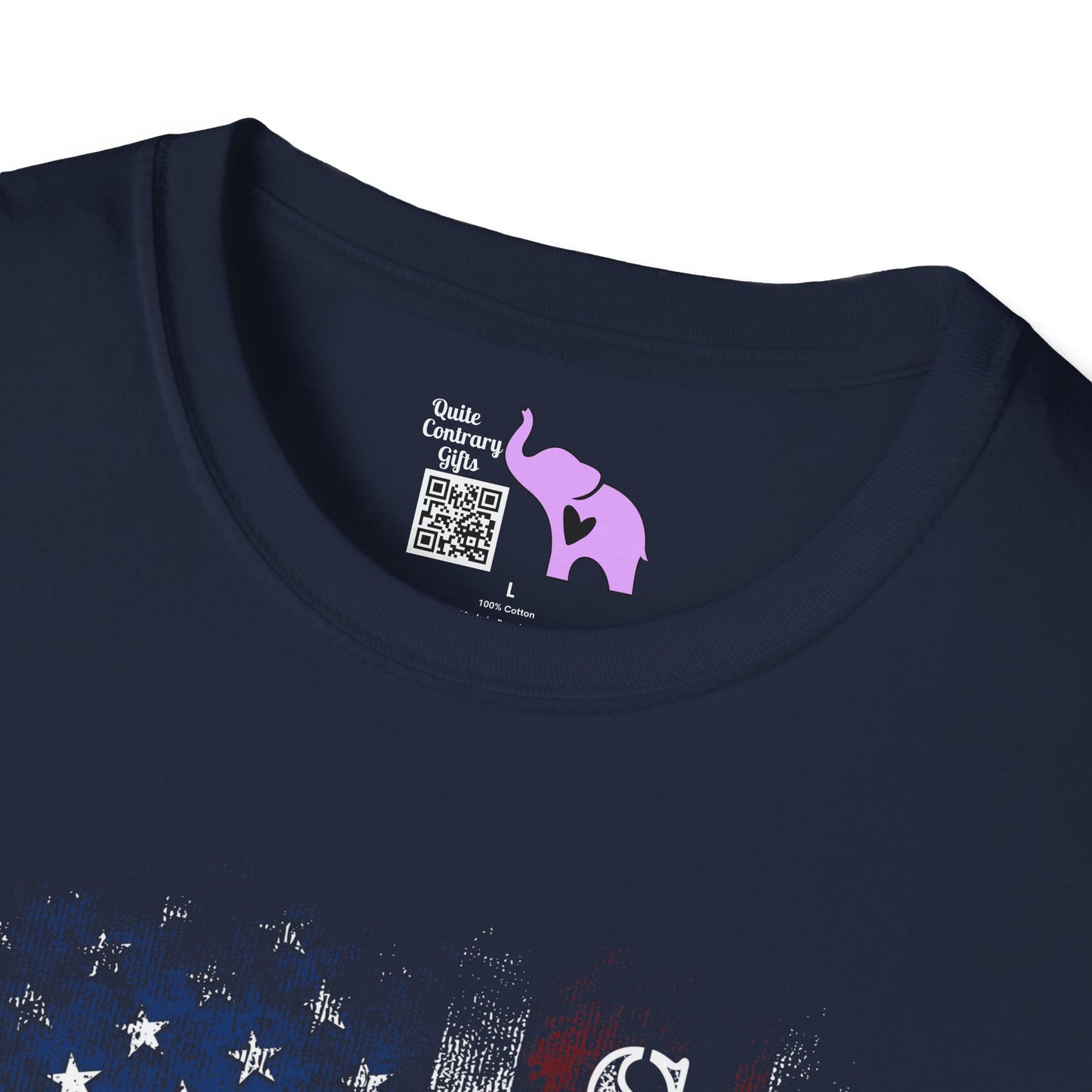 Semper Fi American Flag Adult T-Shirt