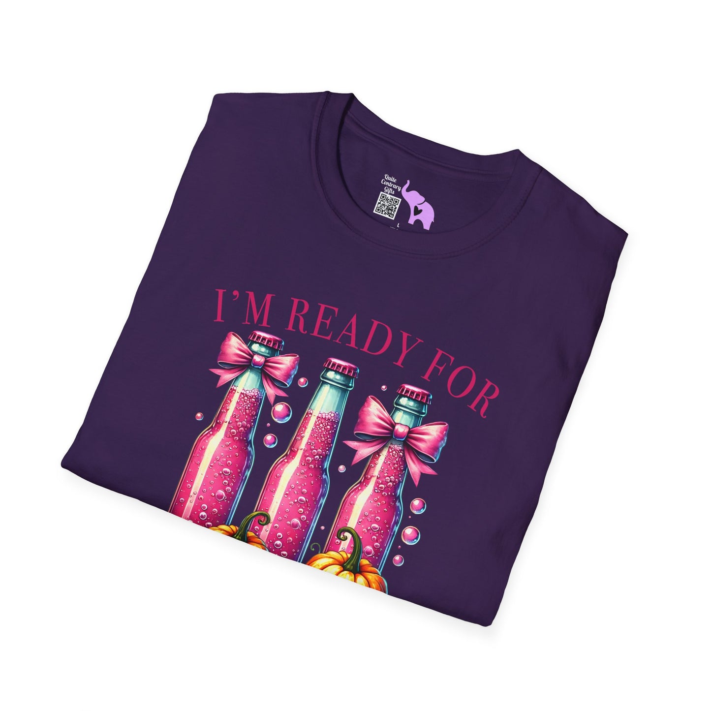 I'm Ready for Beerloween Pink Adult T-shirt