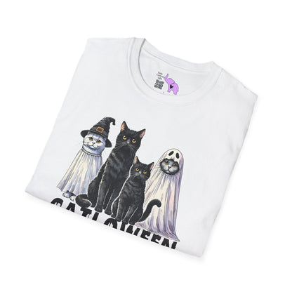 Catloween Adult T-shirt