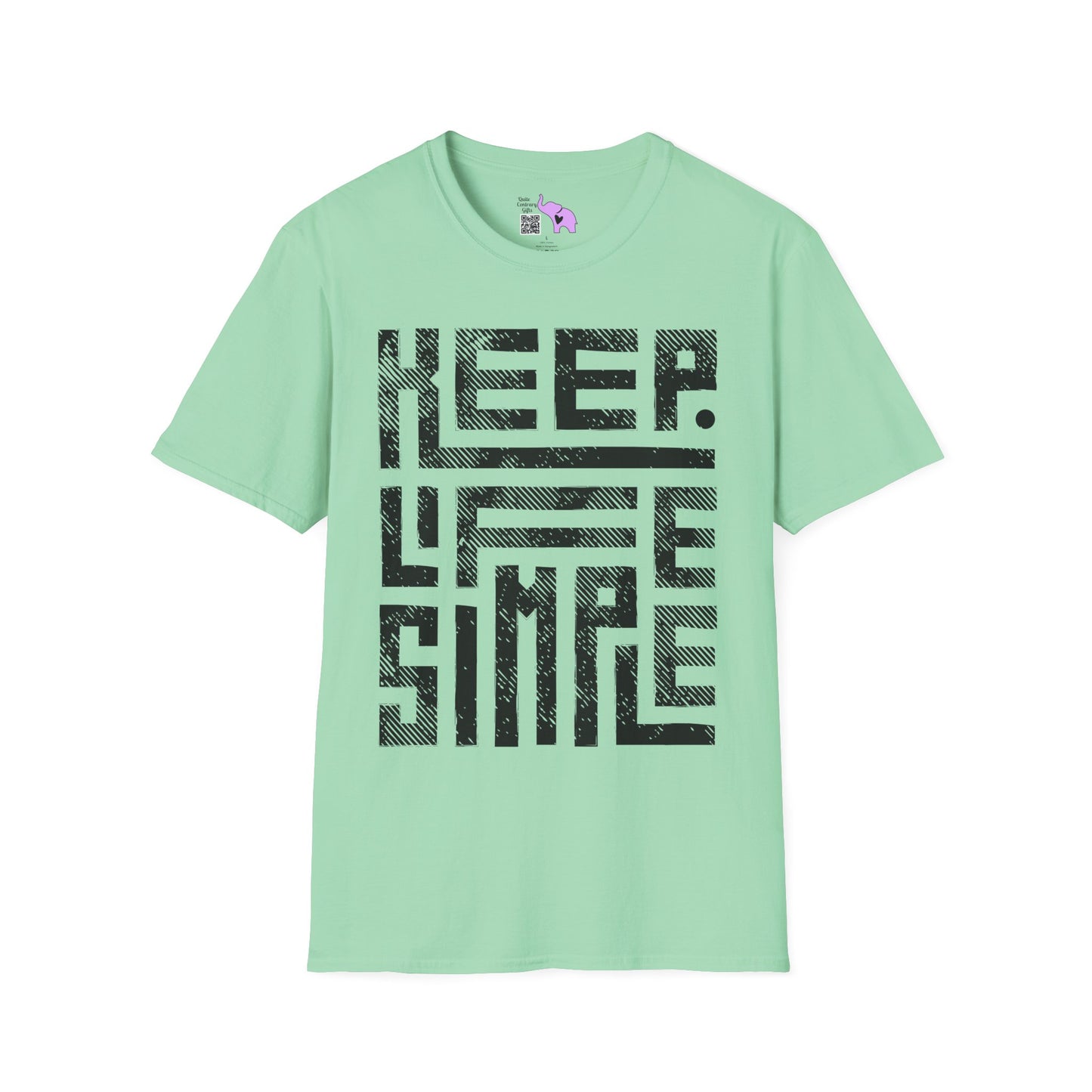 Keep Life Simple Adult T-shirt