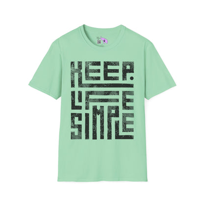 Keep Life Simple Adult T-shirt