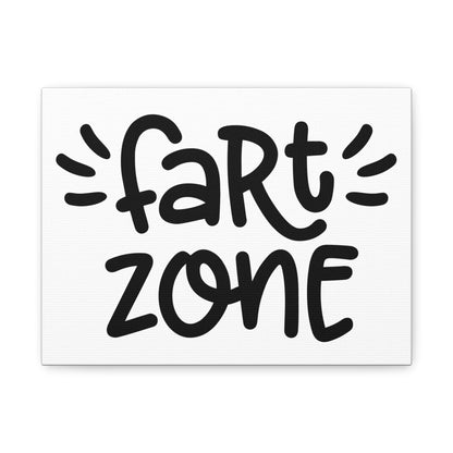 Fart Zone Canvas Art
