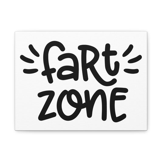 Fart Zone Canvas Art