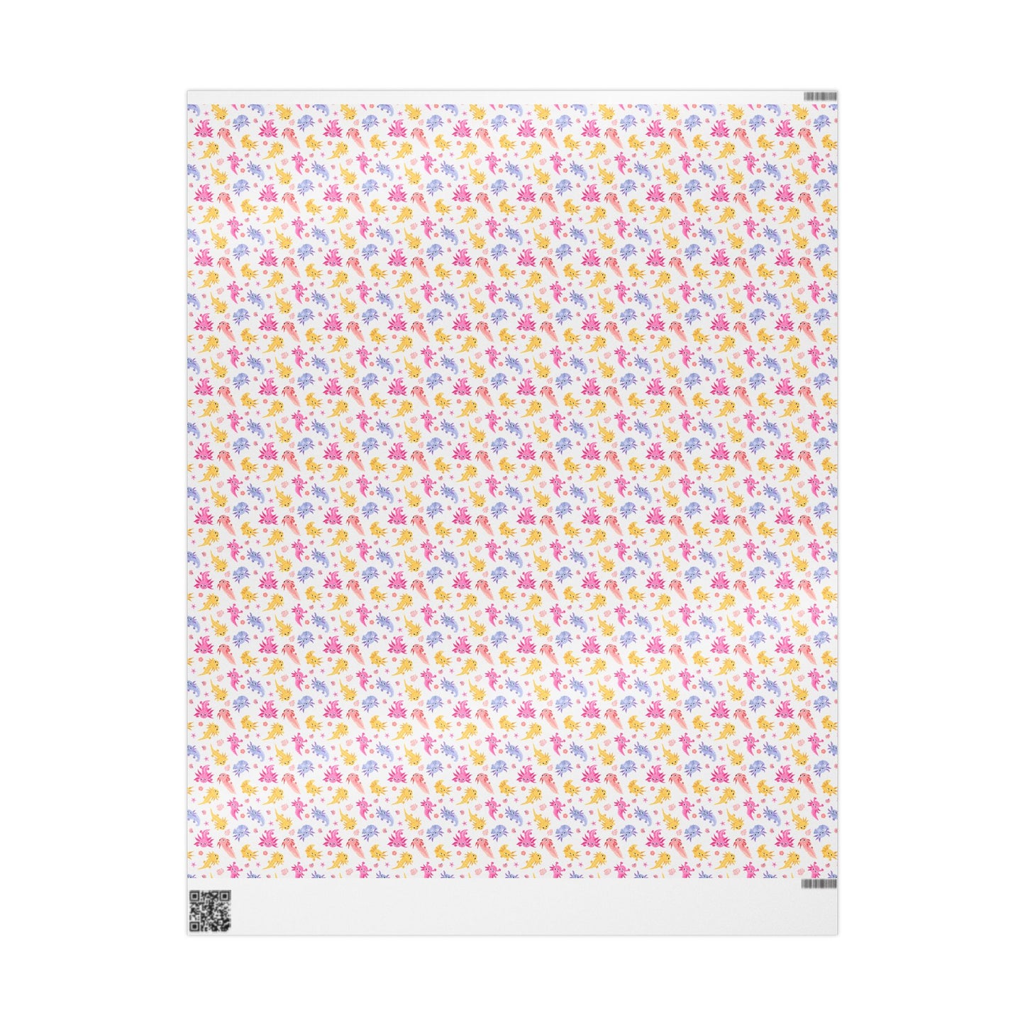 Axolotl Whimsy Wrapping Paper