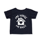 ""My House My Rules Infant Soft T-Shirt
