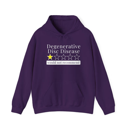 Degenerative Disc Disease 1 Star Would Not Recommend Heavy Blend™ Hooded Sweatshirt
