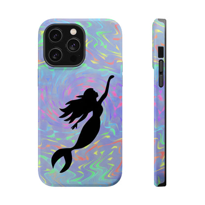 Mermaid Silhouette MagSafe® Compatible Tough Case for iPhone