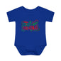 My First Christmas Infant Baby Rib Bodysuit