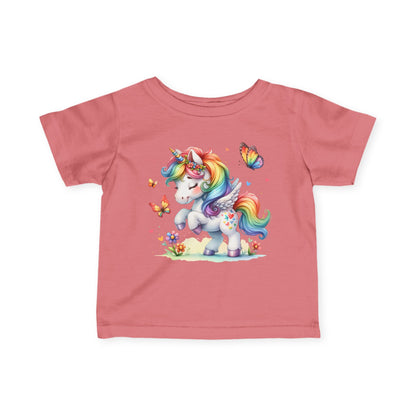 Rainbow Unicorn Infant Soft T-Shirt
