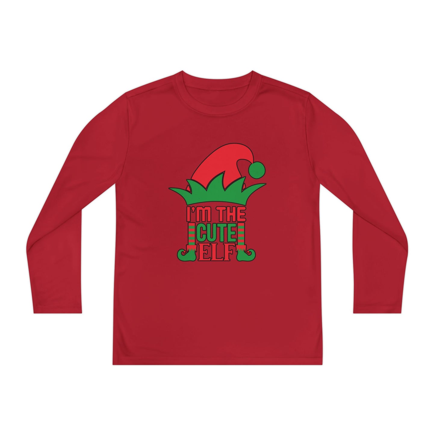 I'm The Cute Elf Youth Long Sleeve Tee