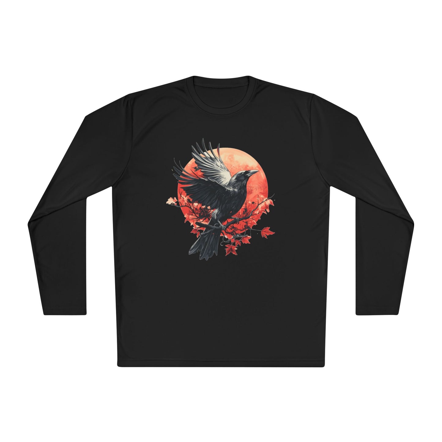 Halloween Crows 3 Adult Long Sleeve Tee