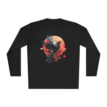 Halloween Crows 3 Adult Long Sleeve Tee