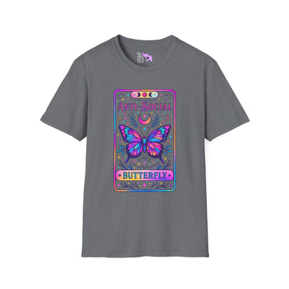 Antisocial Butterfly Adult T-shirt