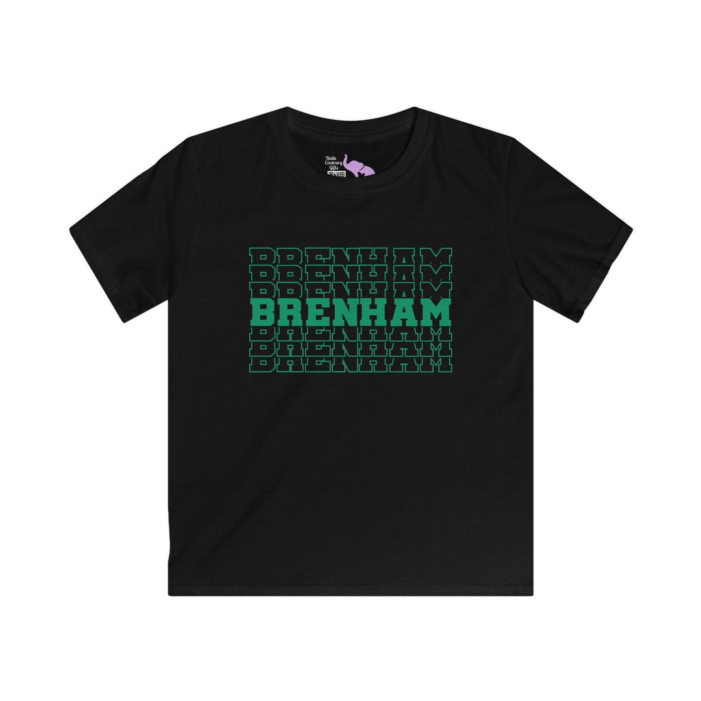Brenham (Stacked) Youth Softstyle Tee