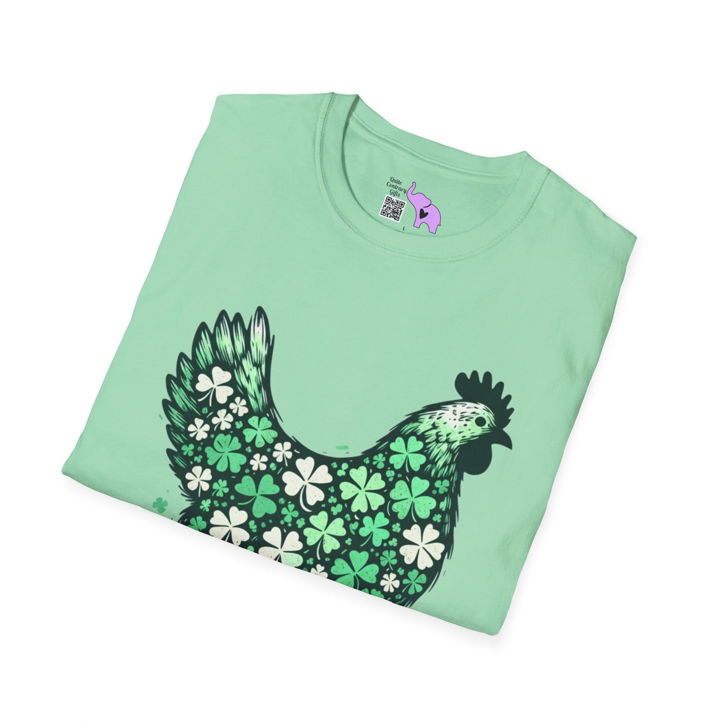Lucky Chicken Adult T-shirt