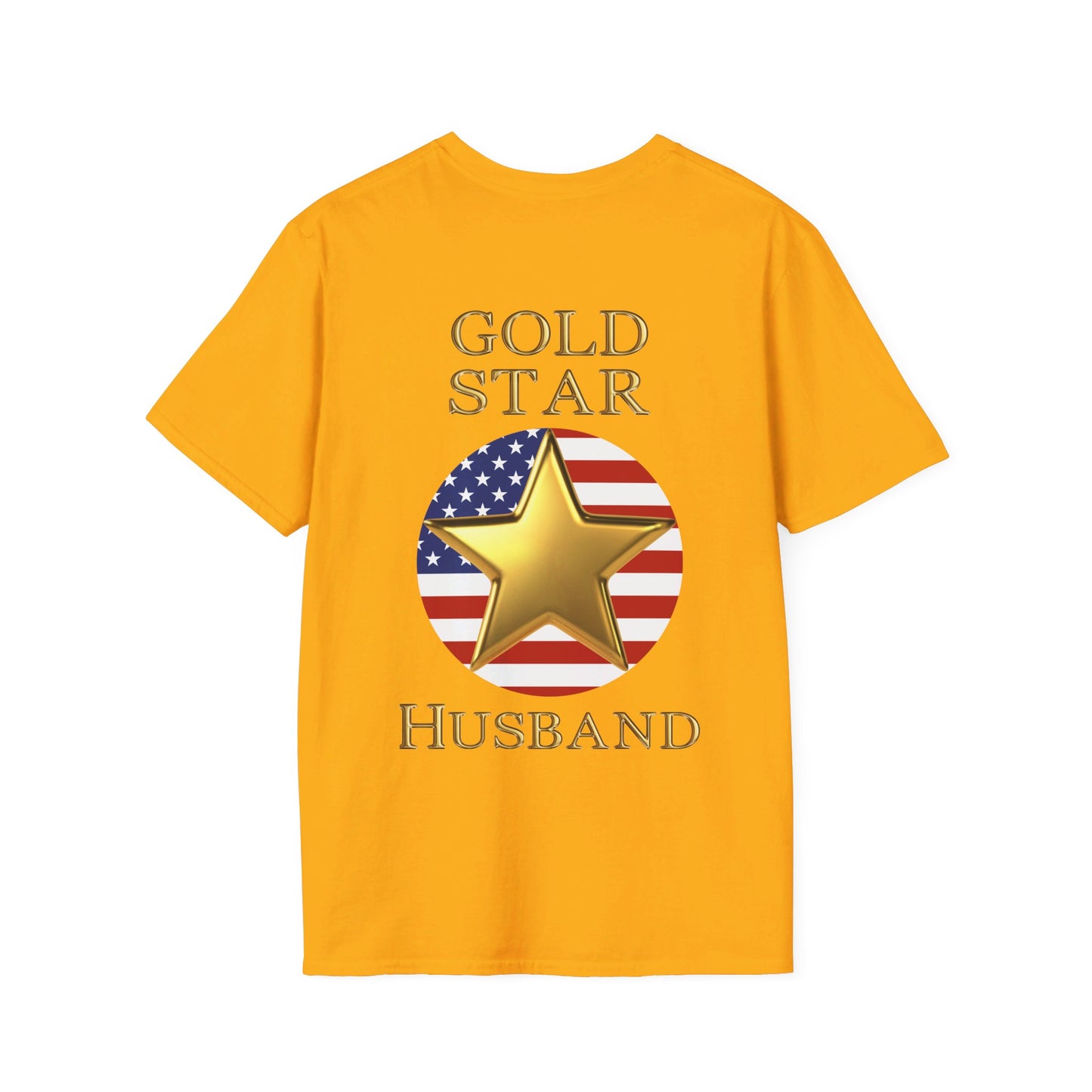 Gold Star Husband Forever Proud T-shirt