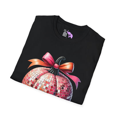 Disco Pumpkin Adult T-shirt